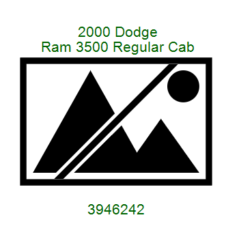 Indiana 2000 Dodge Ram 3500 Regular Cab ECMs 3946242