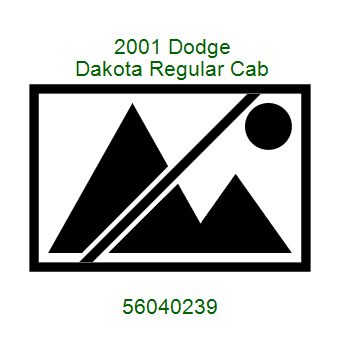 2001 Dodge Dakota Regular Cab ecm 56040239