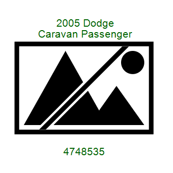 Indiana 2005 Dodge Caravan Passenger ECMs 4748535