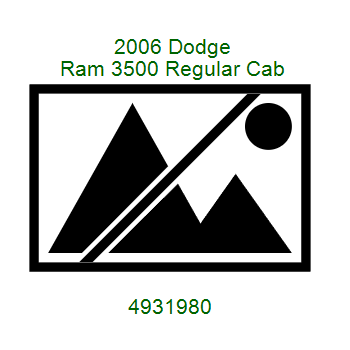 Indiana 2006 Dodge Ram 3500 Regular Cab ECMs 4931980