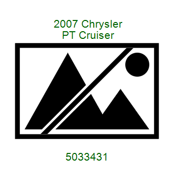 Indiana 2007 Chrysler PT Cruiser ECM 5033431