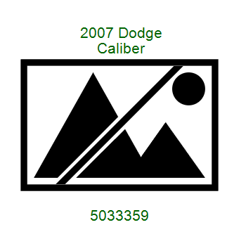 Indiana 2007 Dodge Caliber ECMs 5033359