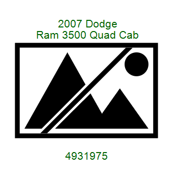 Indiana 2007 Dodge Ram 3500 Quad Cab ECMs 4931975
